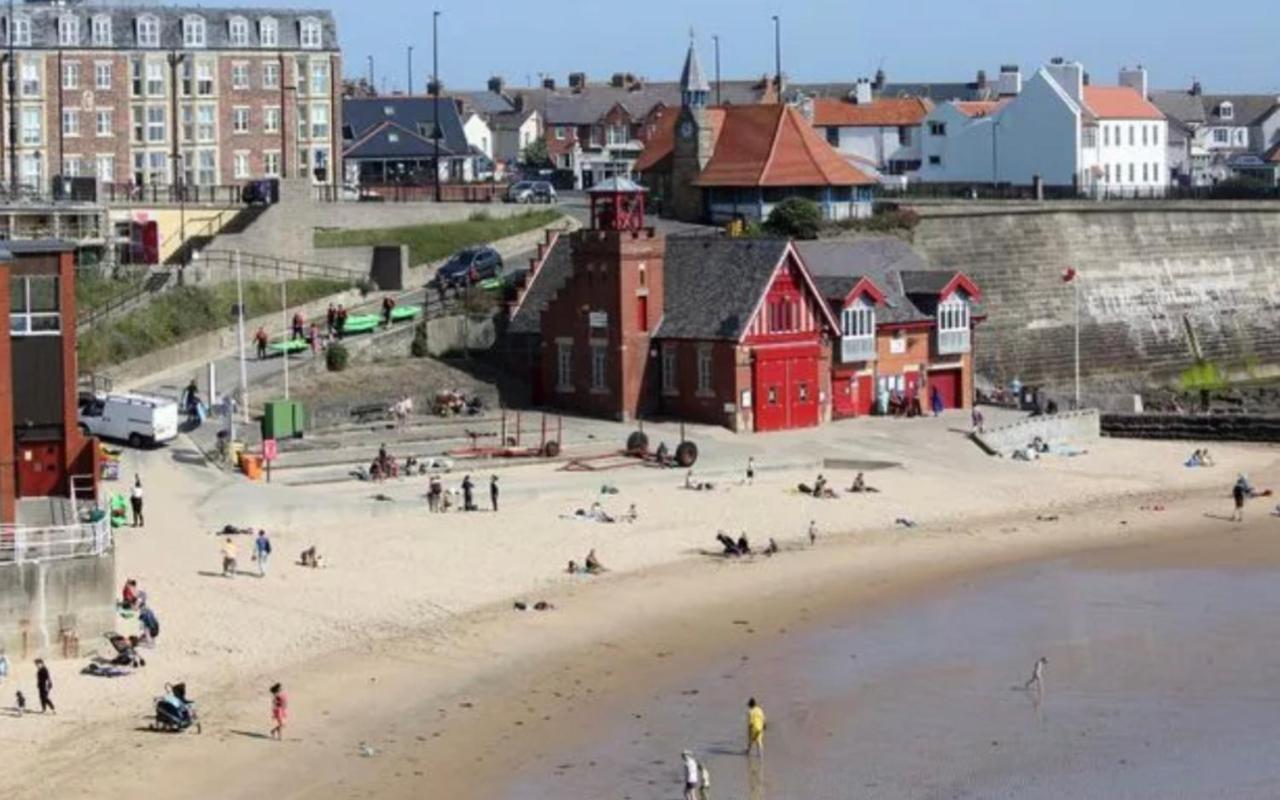 Cliff Haven, Sea View Holiday Home. Cullercoats Exteriör bild